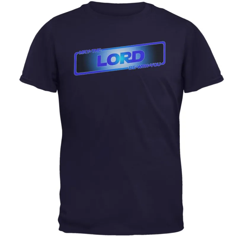 May the Lord be with You Mens T Shirt sold by Old Glory