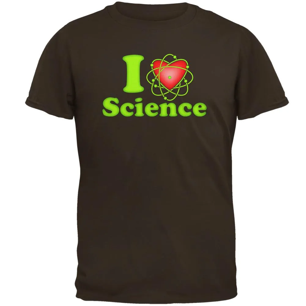 I Heart Science Atom Mens T Shirt sold by Old Glory