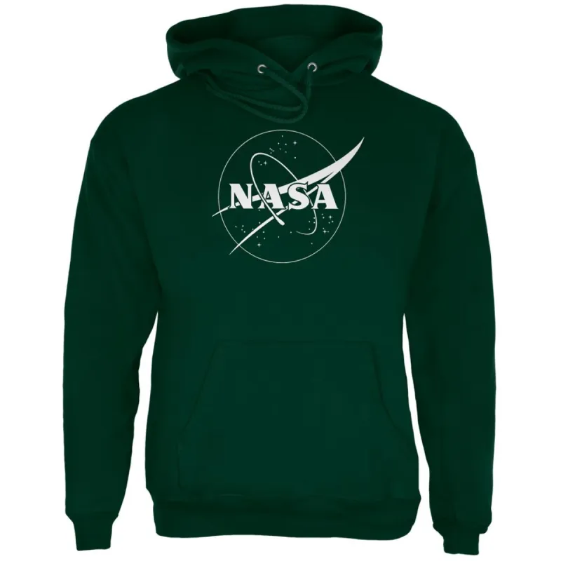NASA Outline Logo Mens Hoodie sold by Old Glory