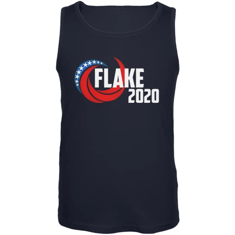 Presidential Election 2020 Jeff Flake Swoosh Mens Tank Top sold by Old Glory