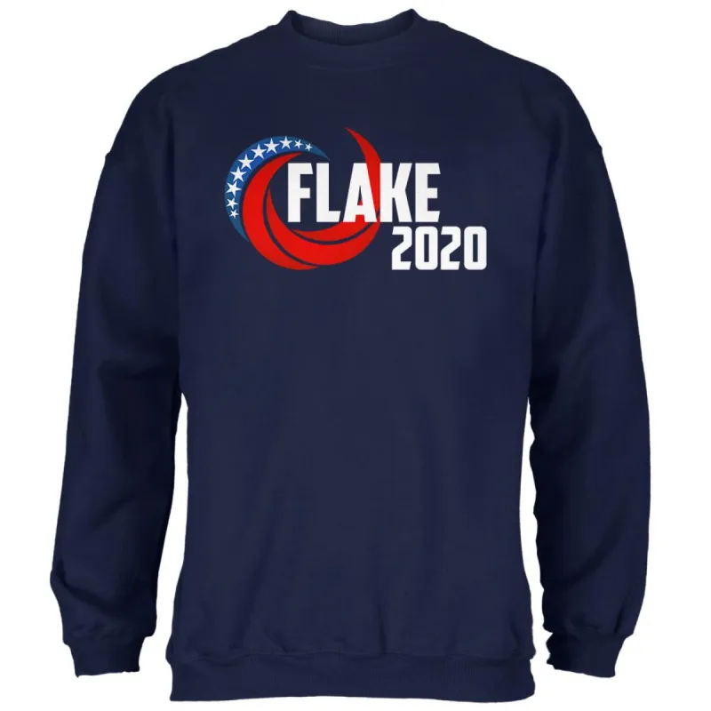 Presidential Election 2020 Jeff Flake Swoosh Mens Sweatshirt sold by Old Glory