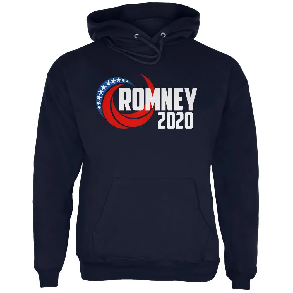 Presidential Election 2020 Mitt Romney Swoosh Mens Hoodie sold by Old Glory