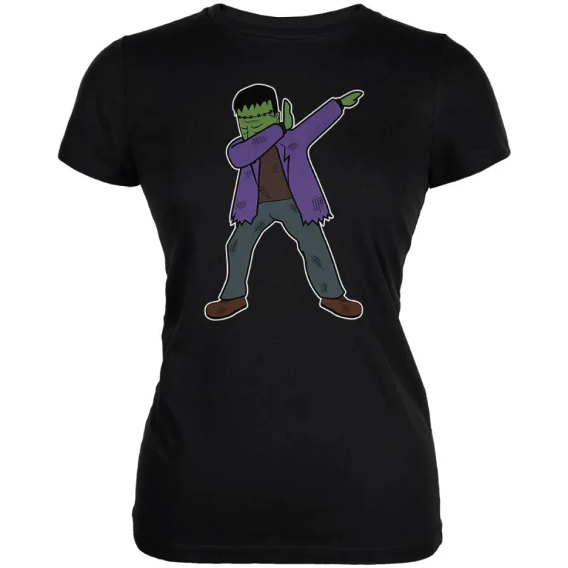 Halloween Dabbing Frankenstein's Monster Juniors Soft T Shirt sold by Old Glory