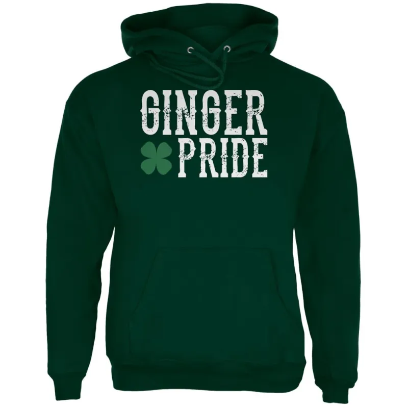 St. Patricks Day Ginger Pride Mens Hoodie sold by Old Glory