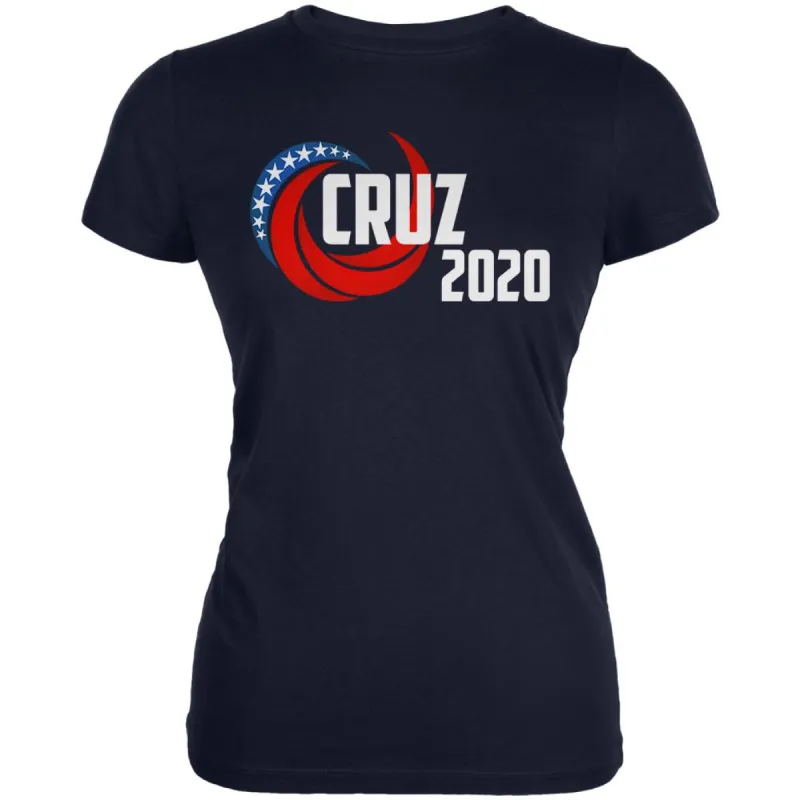 Presidential Election 2020 Ted Cruz Swoosh Juniors Soft T Shirt sold by Old Glory
