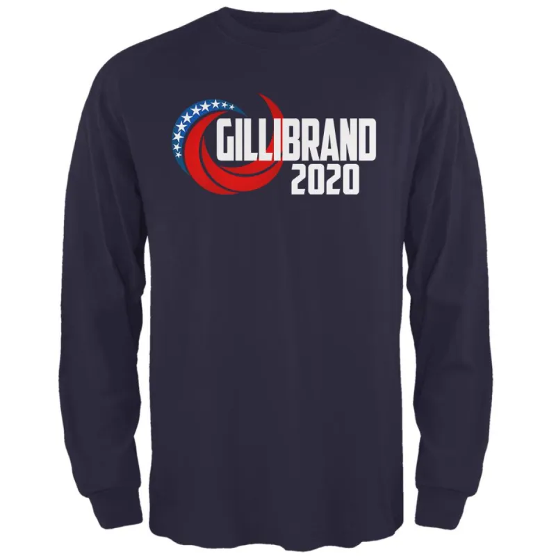 Presidential Election 2020 Kirsten Gillibrand Swoosh Mens Long Sleeve T Shirt sold by Old Glory