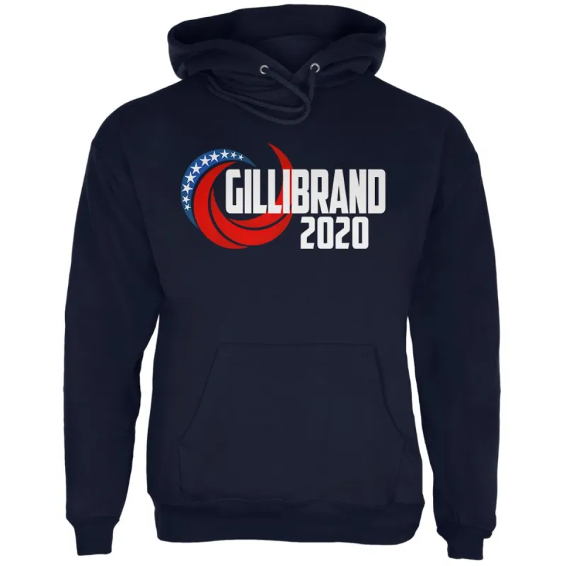 Presidential Election 2020 Kirsten Gillibrand Swoosh Mens Hoodie sold by Old Glory