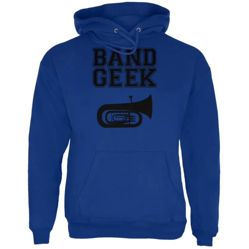 Band Geek Tuba Mens Hoodie sold by Old Glory