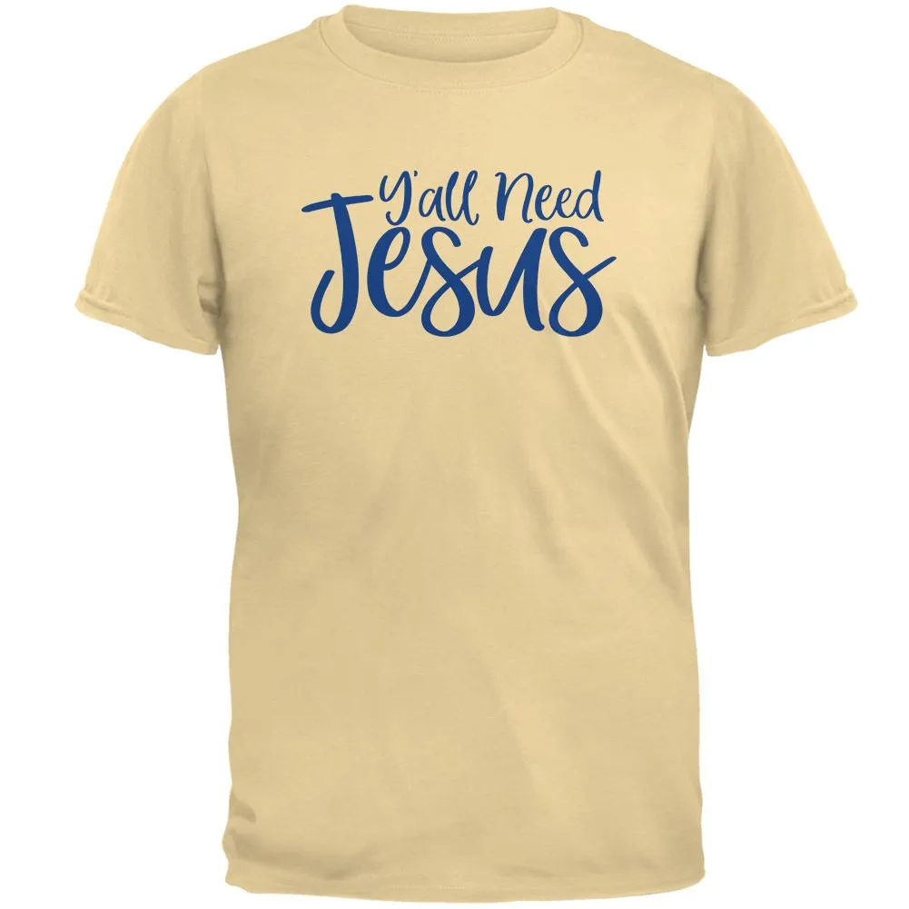 Y'all Need Jesus Mens T Shirt sold by Old Glory product image thumbnail 3