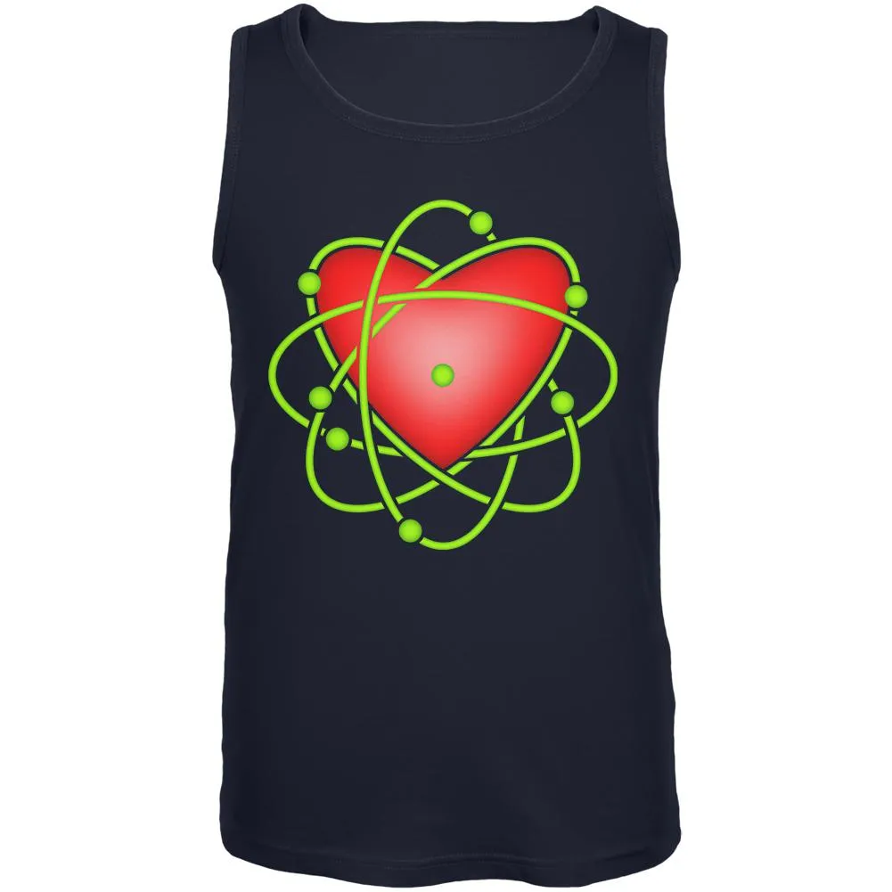 I Love Science Atomic Heart Mens Tank Top sold by Old Glory