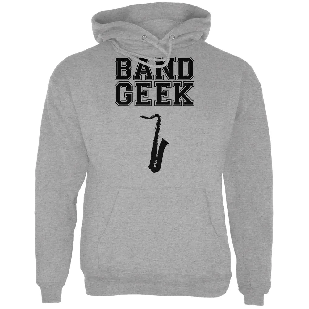 Band Geek Saxophone Mens Hoodie sold by Old Glory product image thumbnail 2