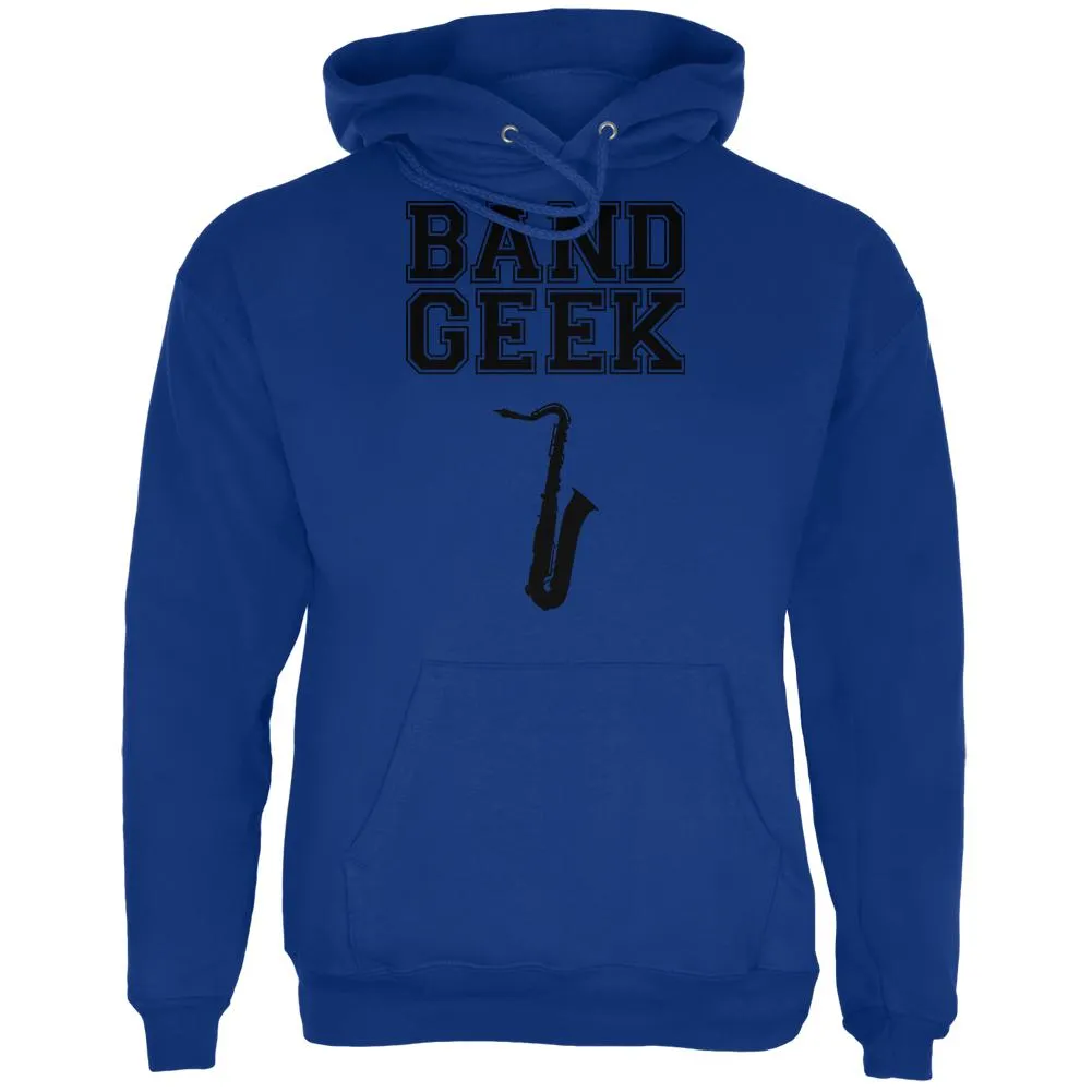 Band Geek Saxophone Mens Hoodie sold by Old Glory
