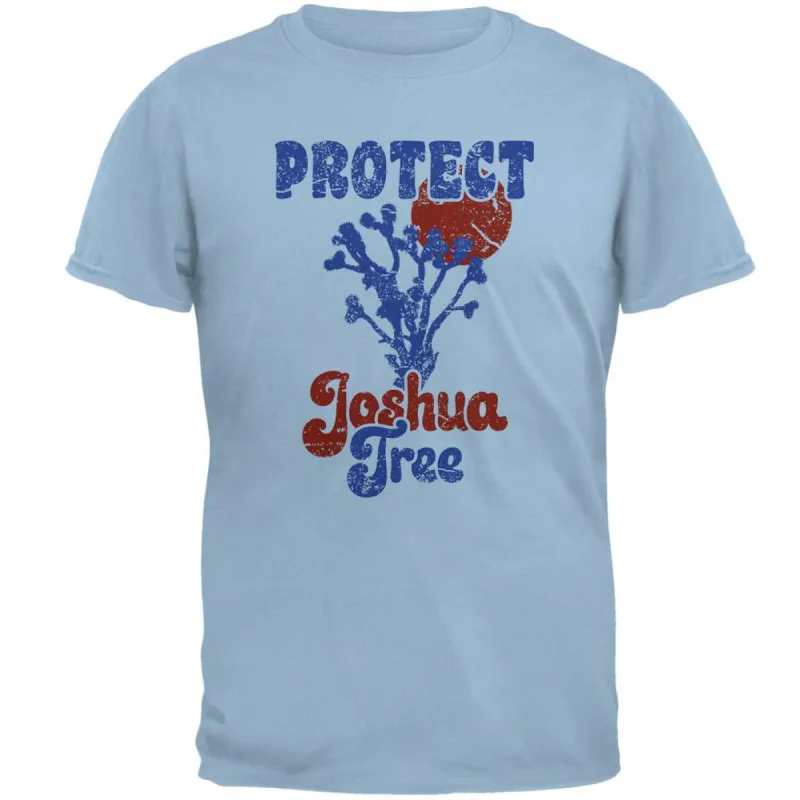 National Park Retro 70s Landscape Protect Joshua Tree Mens T Shirt sold by Old Glory