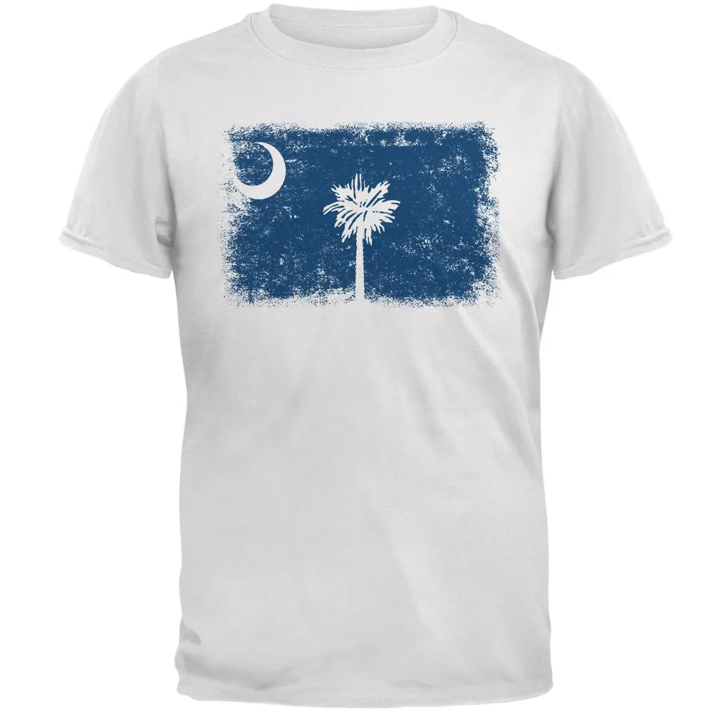 Born and Raised South Carolina State Flag Mens T Shirt sold by Old Glory