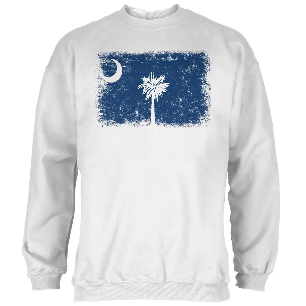 Born and Raised South Carolina State Flag Mens Sweatshirt sold by Old Glory