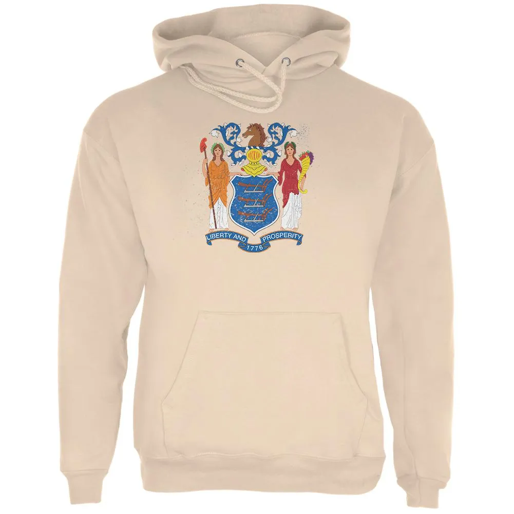 Born and Raised New Jersey State Flag Mens Hoodie sold by Old Glory