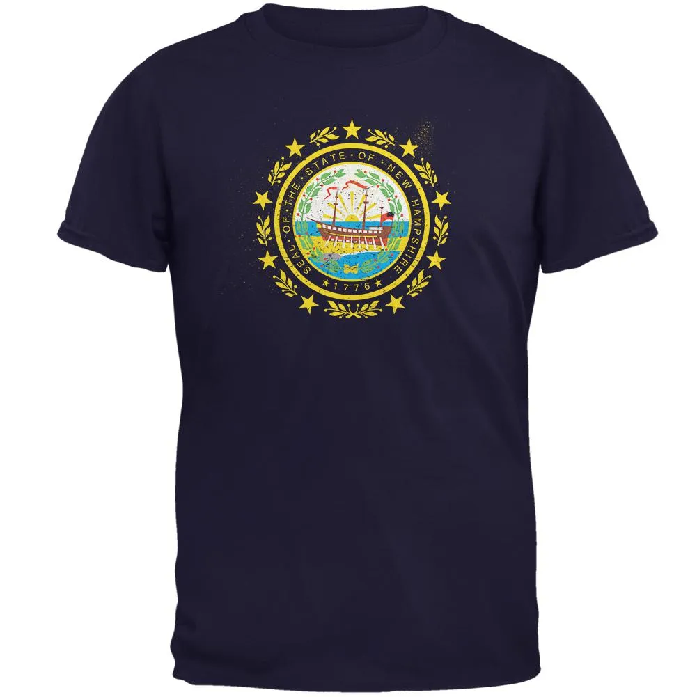 Born and Raised New Hampshire State Flag Mens T Shirt sold by Old Glory