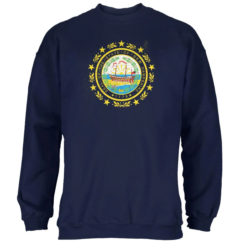 Born and Raised New Hampshire State Flag Mens Sweatshirt sold by Old Glory