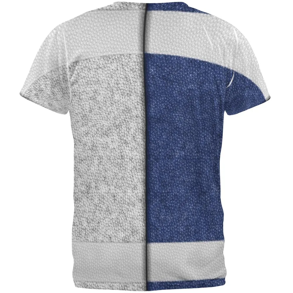 Fantasy Football Team Blue and White All Over Mens T Shirt sold by Old Glory product image thumbnail 2