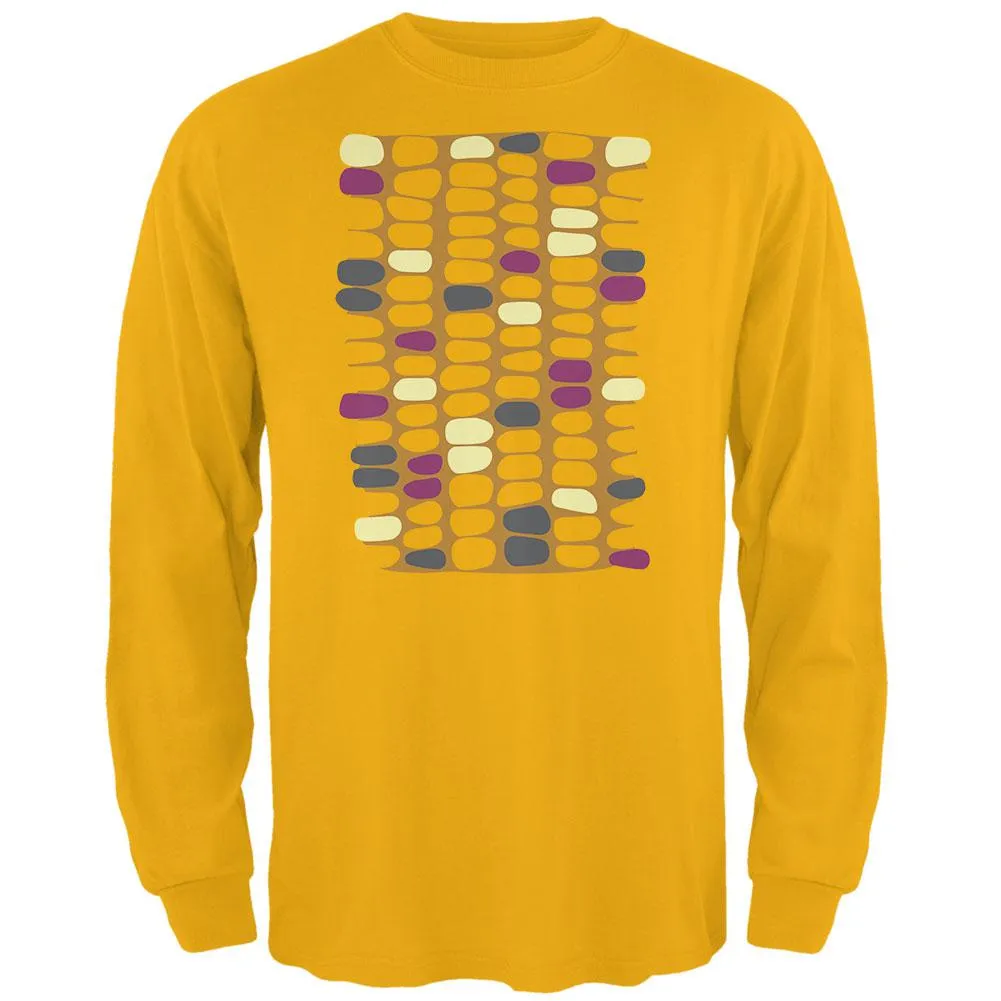 Halloween Indian Flint Corn Costume Mens Long Sleeve T Shirt sold by Old Glory