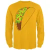 Halloween Taco Food Costume Mens Long Sleeve T Shirt sold by Old Glory