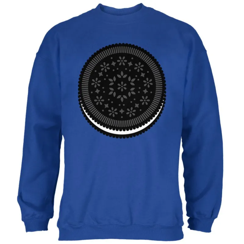 Halloween Sandwich Cookie Costume Milk Dunking Mens Sweatshirt sold by Old Glory