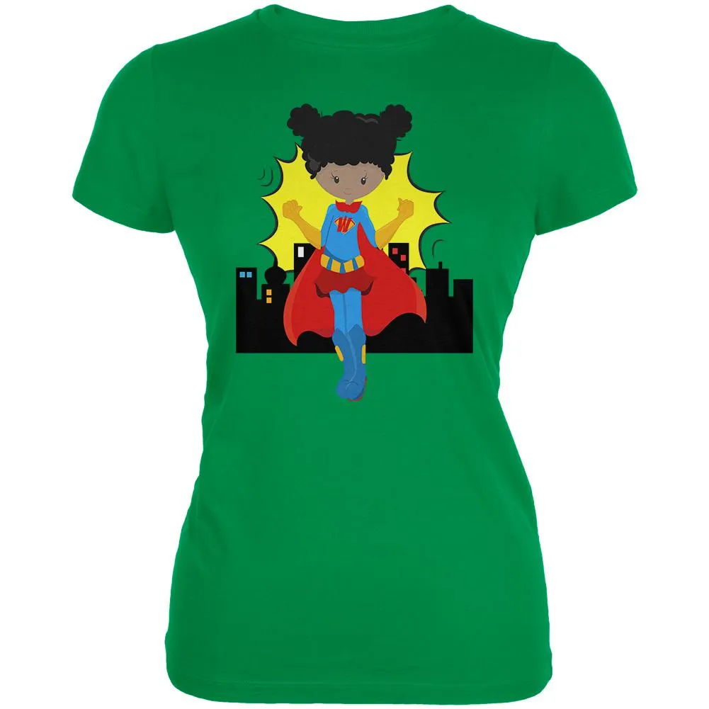 I'm a Woman What's Your Super Power Juniors Soft T Shirt sold by Old Glory