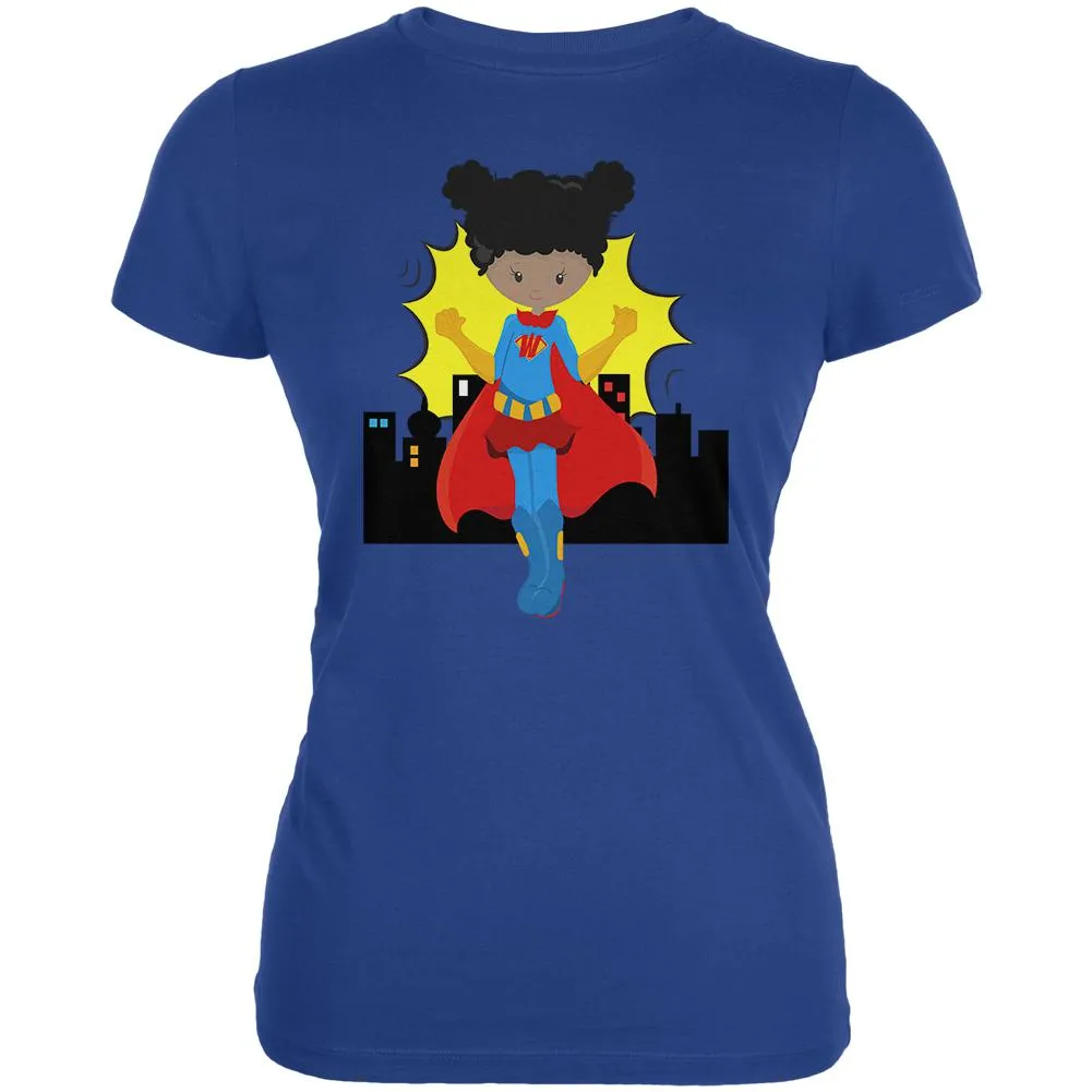 I'm a Woman What's Your Super Power Juniors Soft T Shirt sold by Old Glory product image thumbnail 3