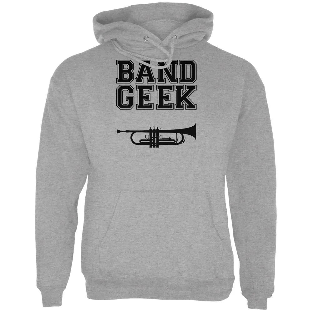 Band Geek Trumpet Mens Hoodie sold by Old Glory product image thumbnail 2
