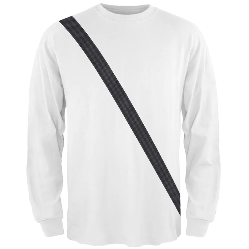 Seatbelt Passenger Side Costume All Over Mens Long Sleeve T Shirt sold by Old Glory