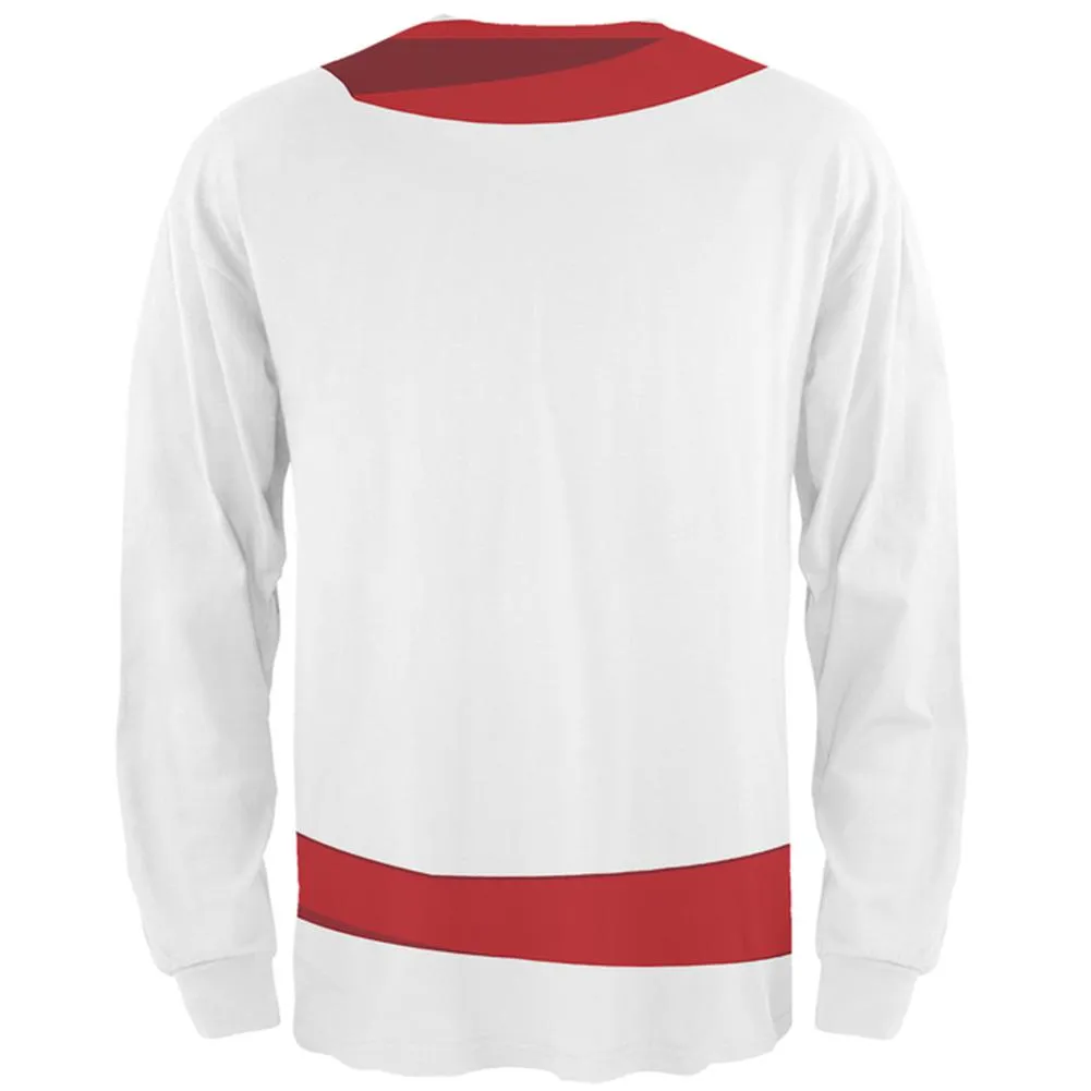 Halloween Costume White Shadow Ninja Costume All Over Mens Long Sleeve T Shirt sold by Old Glory product image thumbnail 2