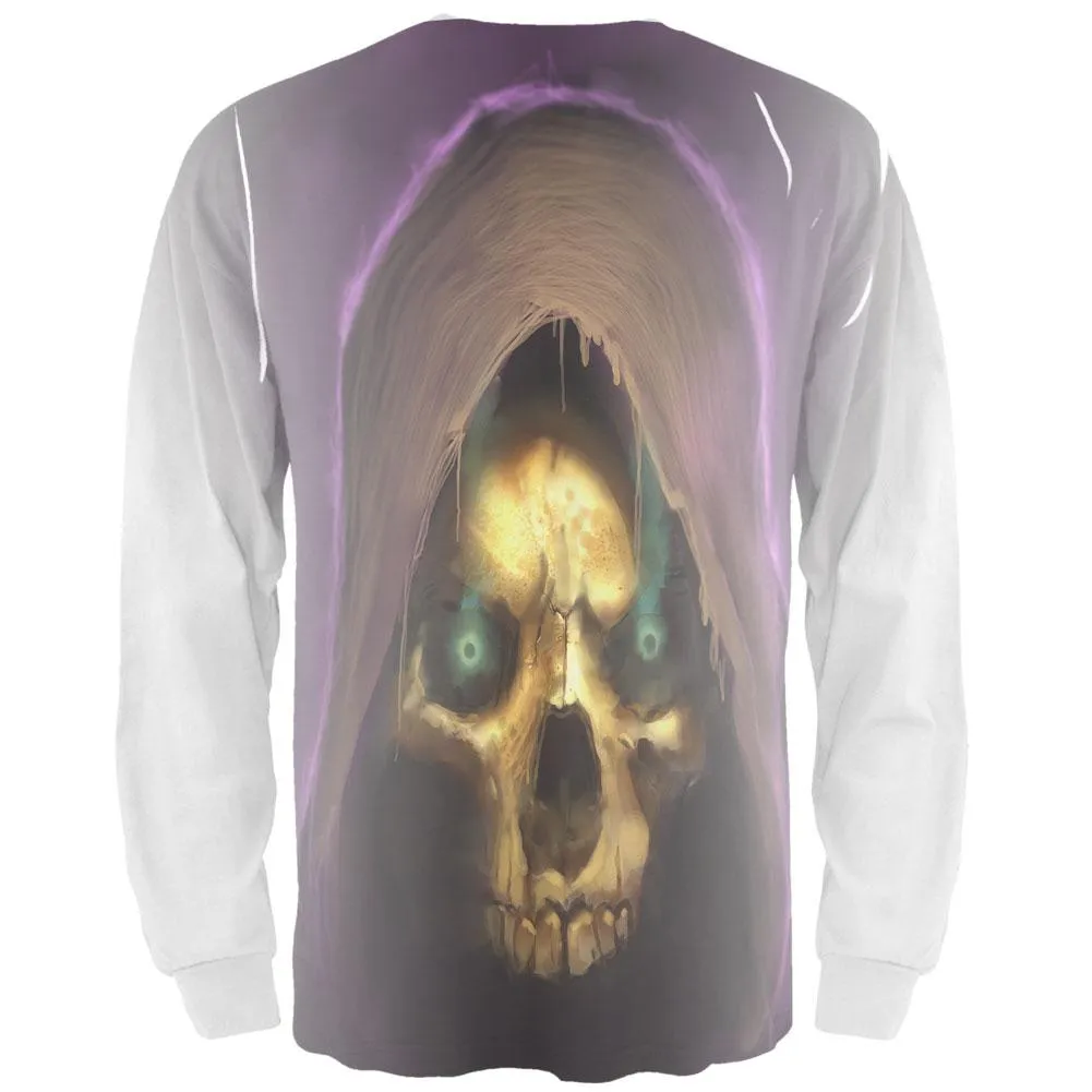 Halloween Grim Reaper All Over Adult Long Sleeve T-Shirt sold by Old Glory product image thumbnail 2