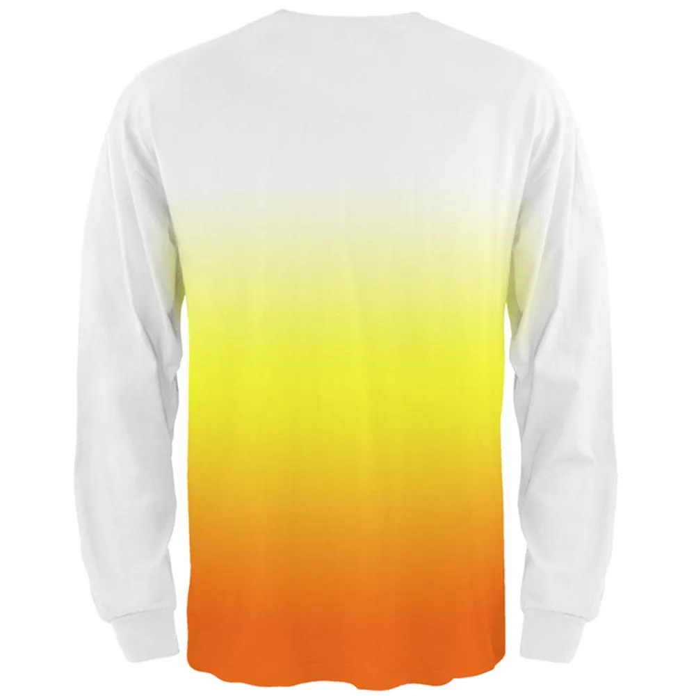 Halloween Candy Corn Ombre Costume All Over Mens Long Sleeve T Shirt sold by Old Glory product image thumbnail 2