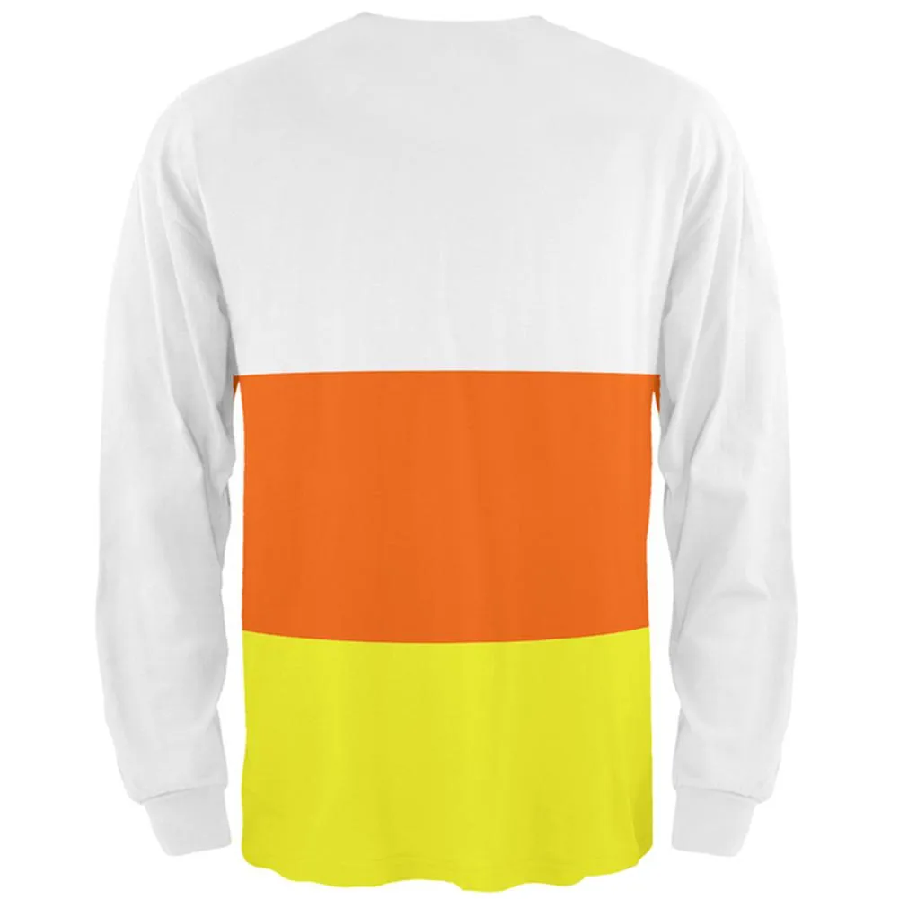 Halloween Candy Corn Costume All Over Mens Long Sleeve T Shirt sold by Old Glory product image thumbnail 2