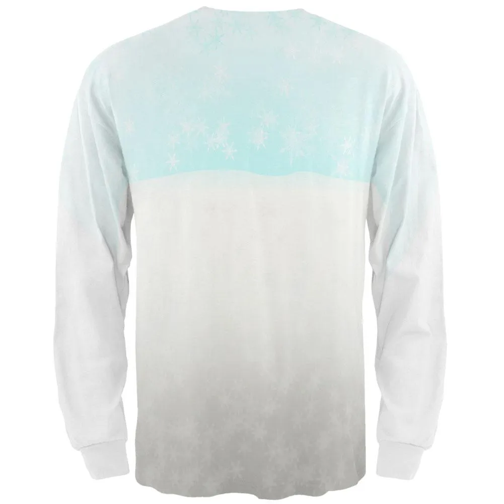 Christmas Santa Jaws Claus Horror All Over Adult Long Sleeve T-Shirt sold by Old Glory product image thumbnail 2