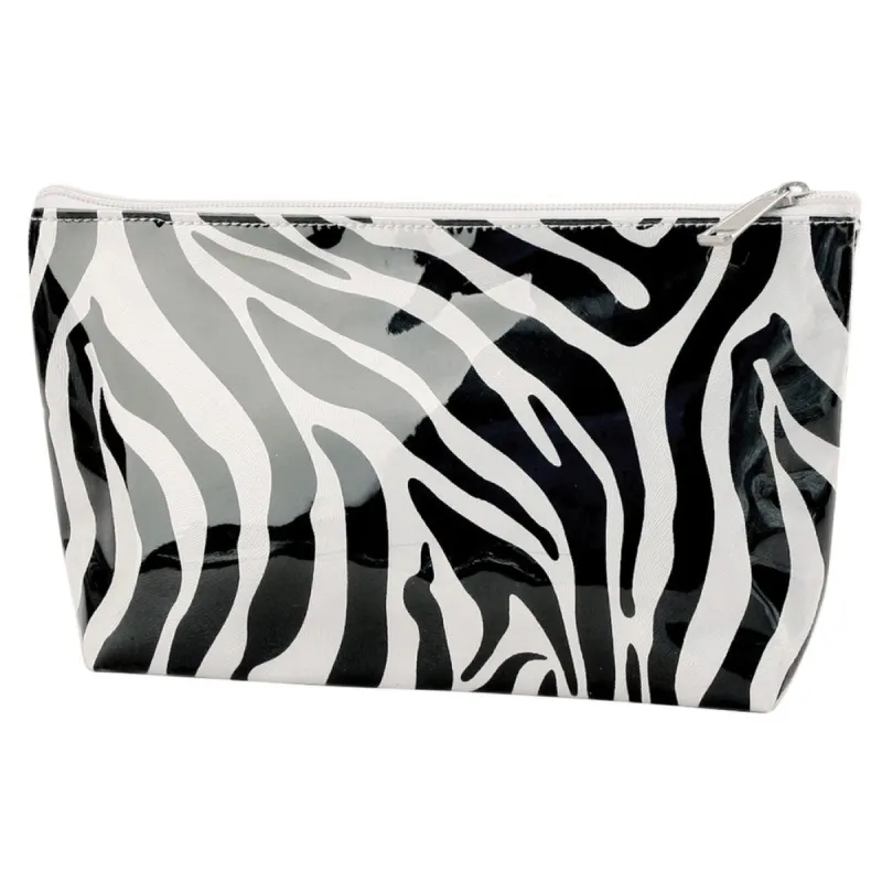 Zebra Small Cosmetic Bag sold by Old Glory