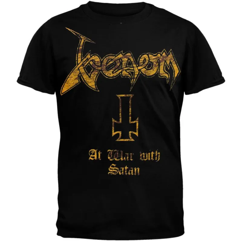 Venom - At War With Satan T-Shirt made by Old Glory