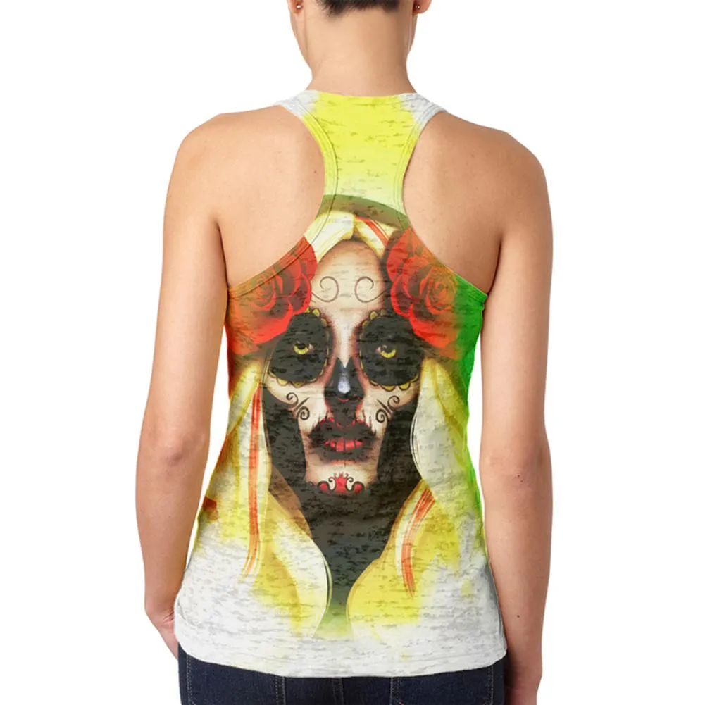 The Day after Cinco De Mayo Juniors Burnout Racerback Tank Top sold by Old Glory product image thumbnail 2