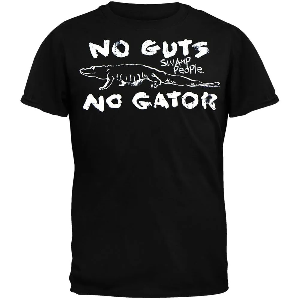 Swamp People - No Guts No Gater Drawing T-Shirt sold by Old Glory