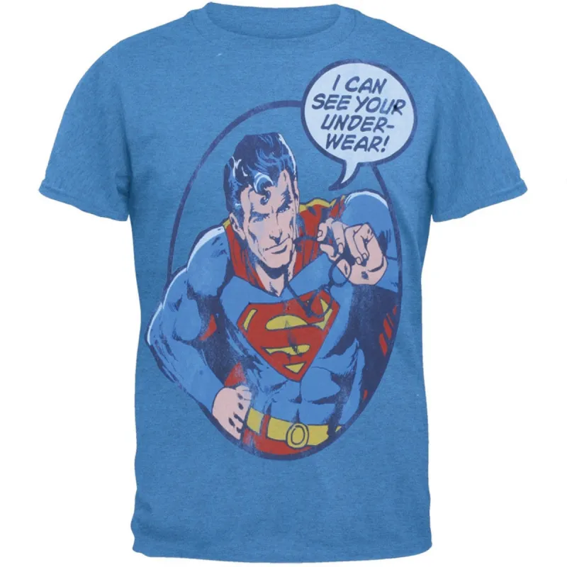 Superman - See Your Underwear Soft T-Shirt sold by Old Glory