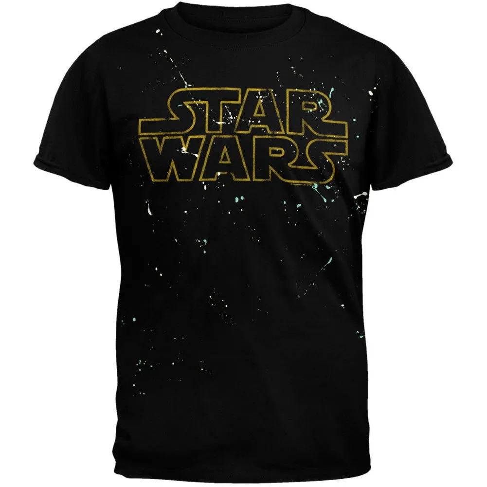 Star Wars - Logo Splatter Soft T-Shirt sold by Old Glory