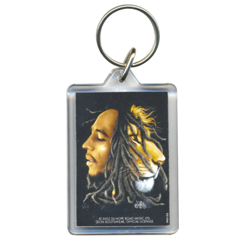 Bob Marley - Profiles Keychain sold by Old Glory