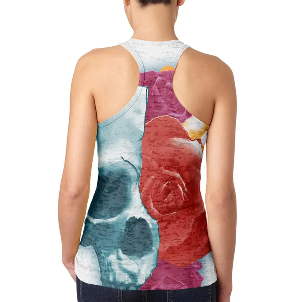 A Beautiful Death Juniors Burnout Racerback Tank Top sold by Old Glory product image thumbnail 2