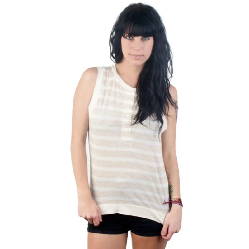 RVCA - Freedom Oakmeal Juniors Tank Top sold by Old Glory