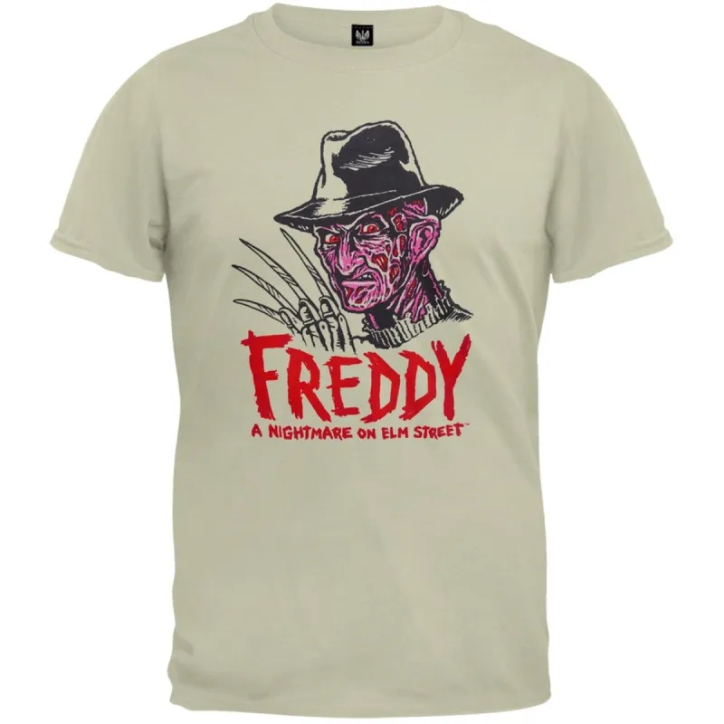 Nightmare On Elm Street - Drawn Soft T-Shirt sold by Old Glory