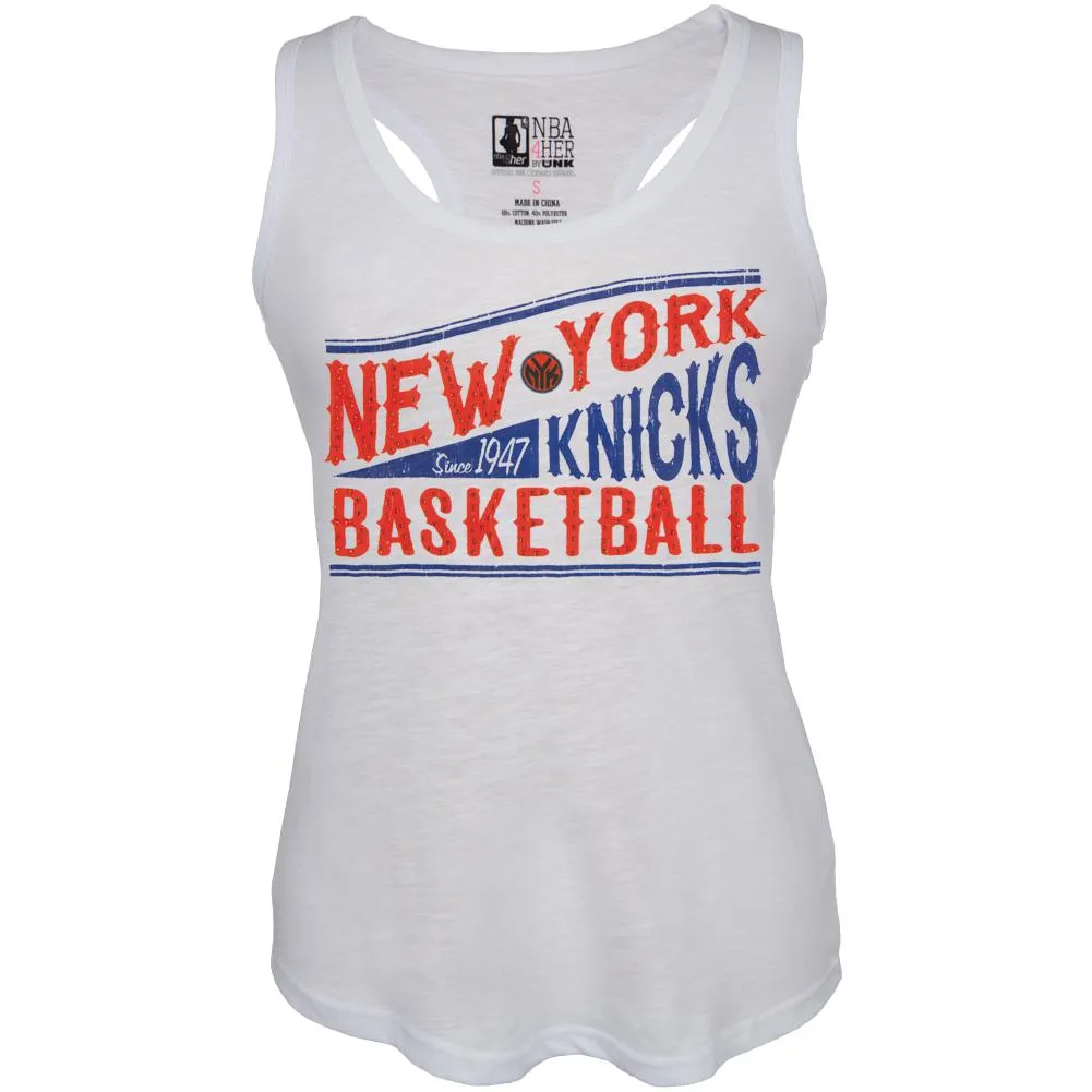New York Knicks - Buzzer Beater Juniors Tank Top sold by Old Glory