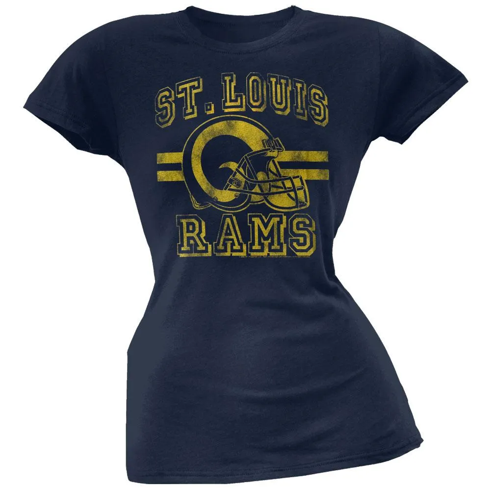 St. Louis Rams - Helmet Juniors T-Shirt sold by Old Glory