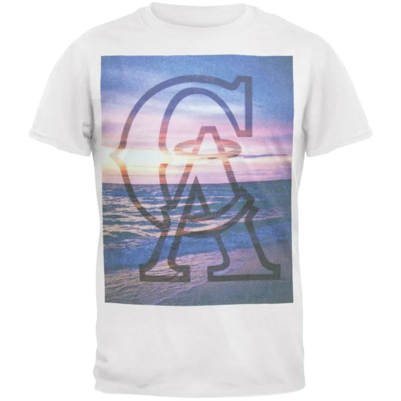 Los Angeles Angels - Sinatra City Scene Soft T-Shirt sold by Old Glory