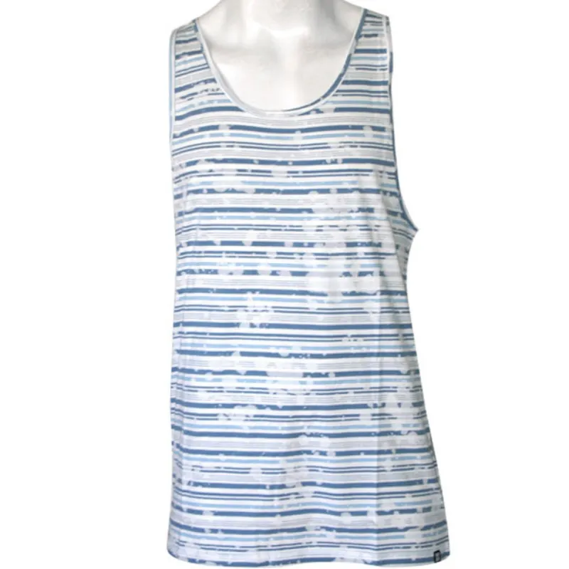 Insight - Slumcat Antitrust Blue Adult Tank Top sold by Old Glory