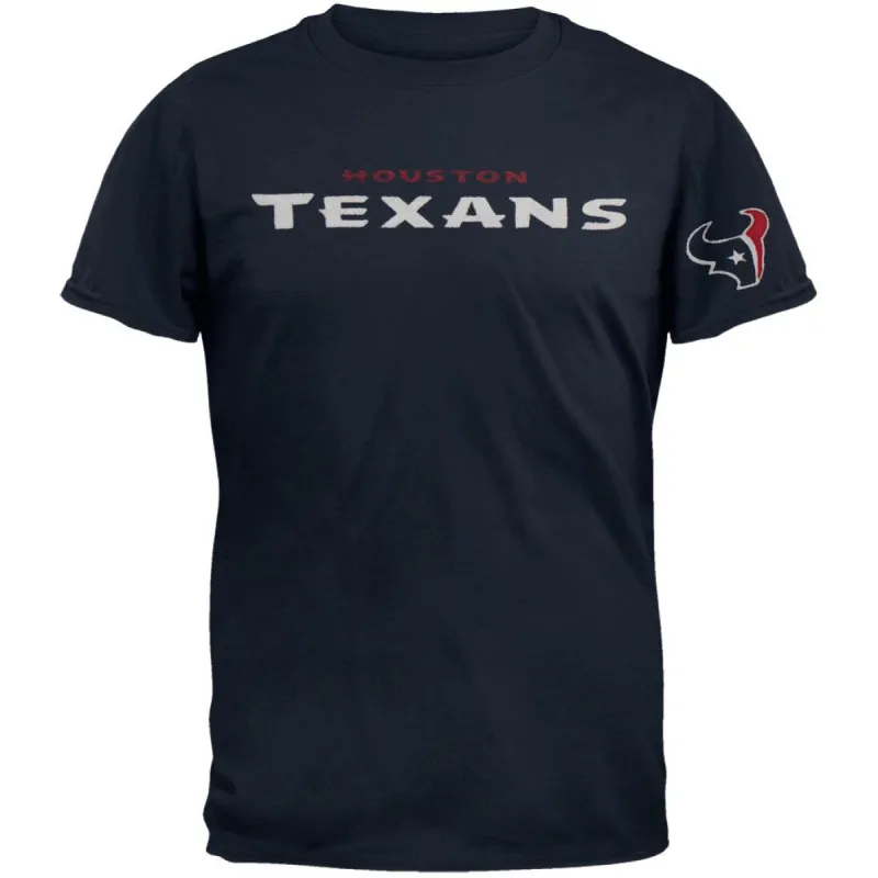 Houston Texans - Logo Fieldhouse Premium T-Shirt sold by Old Glory